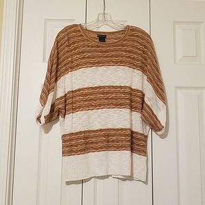 New Directions Striped Sweater